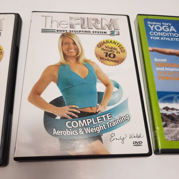Yoga for Athletes and The Firm Body Sculpting System DVD's - Picture 3 of 11